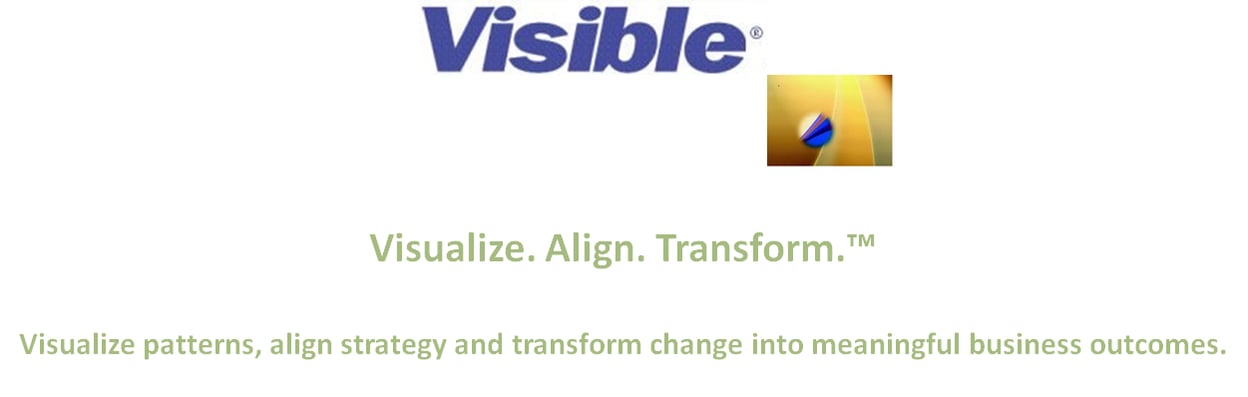 Visible Logo and Tag Line